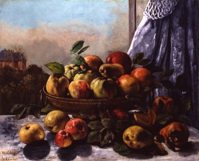 Still Life: Fruit, 1871 by Gustave Courbet